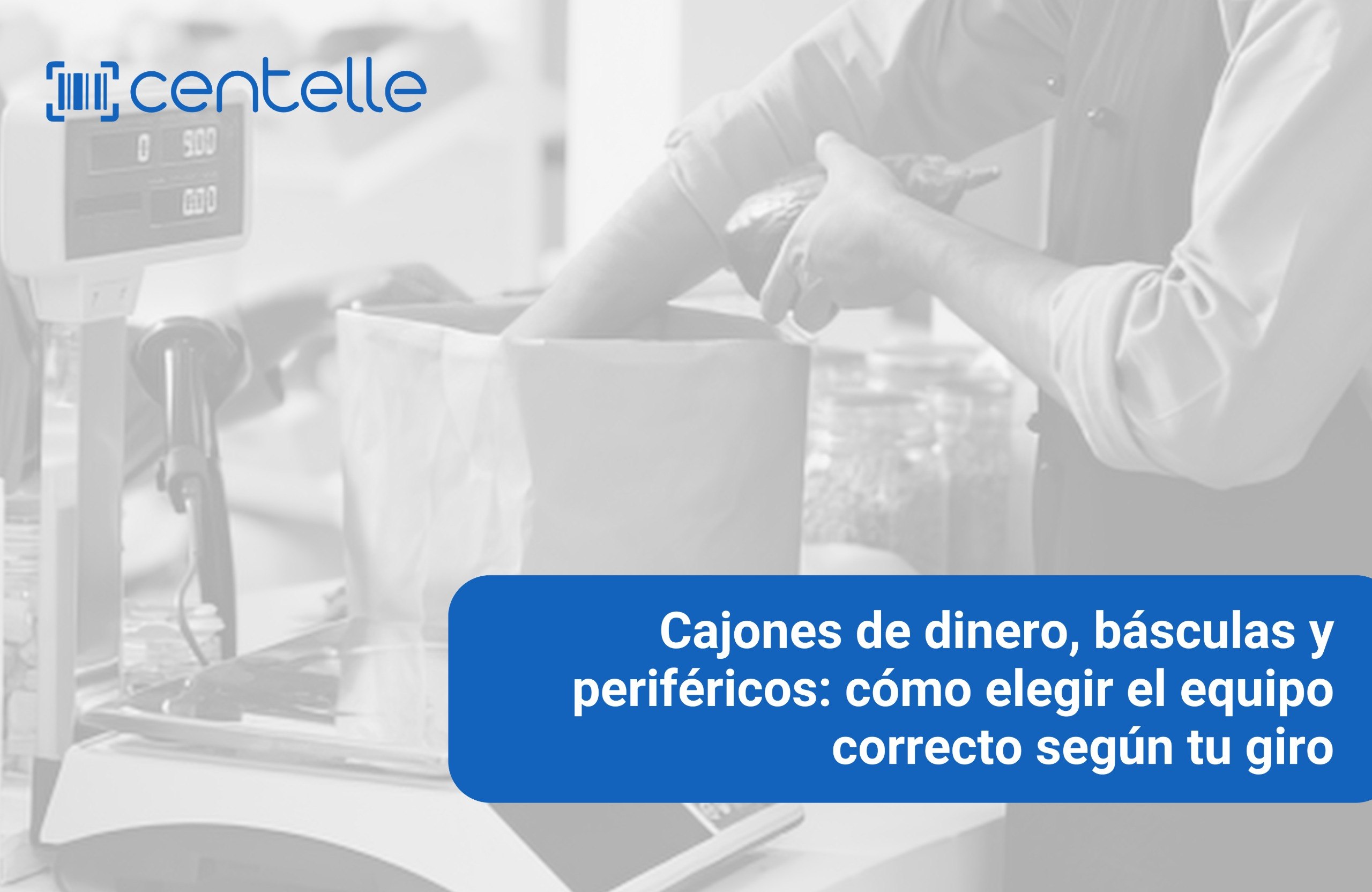 Cajones de dinero, básculas y periféricos punto de venta